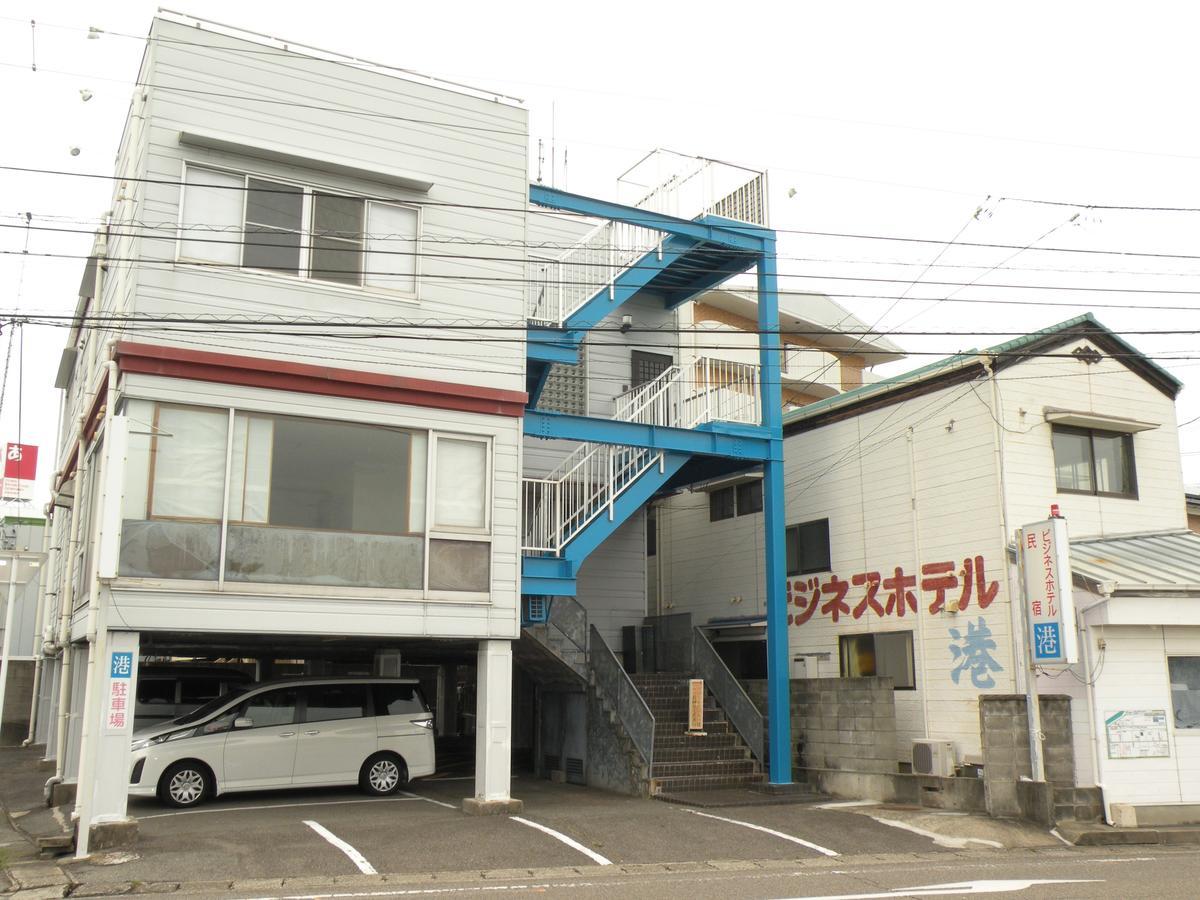 Business Hotel Minshuku Minato Tokushima Exteriör bild